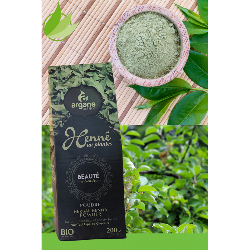 Henné avec les plantes (200 gr)