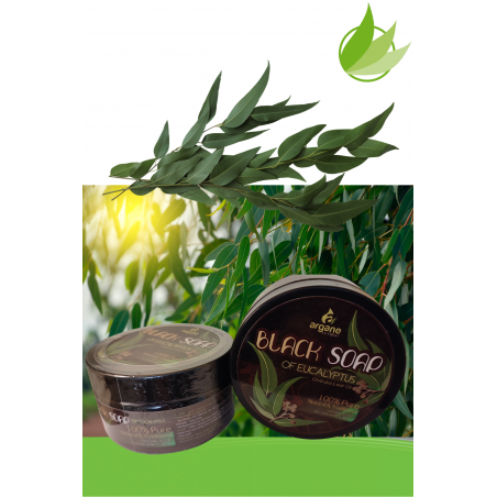 Savon noir beldi à eucalyptus (200 gr)