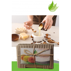 Savon de pepins de figue de barbarie artisanal (80 gr)